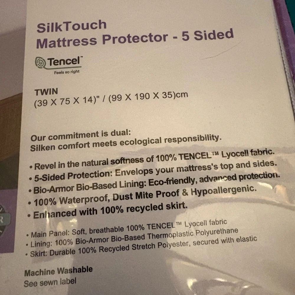 Tencel SilkTouch Mattress Protector